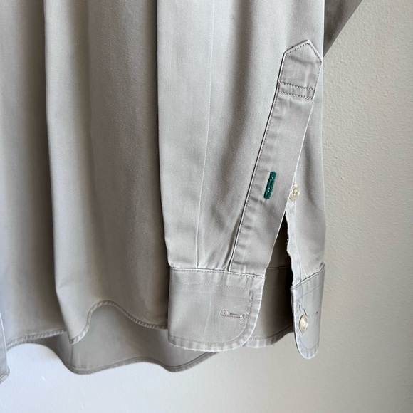 Tommy Hilfiger Tan Button Down - Sz Medium - Picture 3 of 5